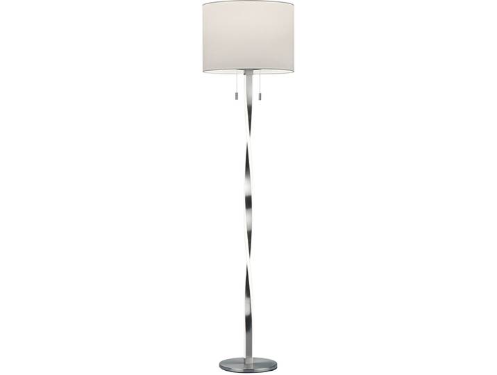 Stehlampe Sanin Nickel matt Metall H 160.5 cm - Stehlampe