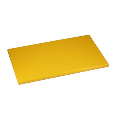 ILSA Gelbes HDPE-Schneidebrett mit verbundenen Kanten und Ränder cm 60x40