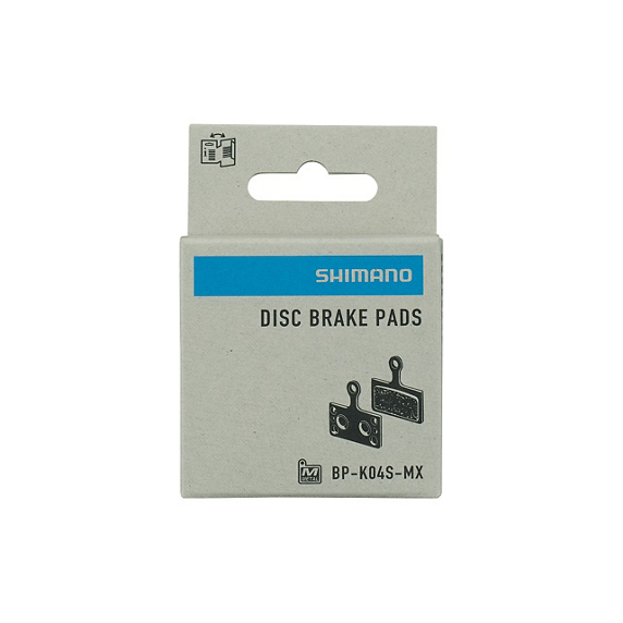 SHIMANO Pastiglie freno  K04S metalliche