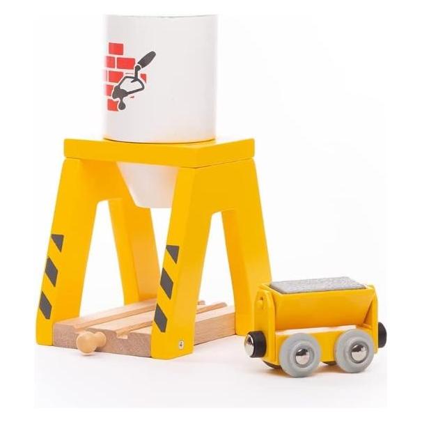 Bigjigs Holzschienen - Zementsilo (BJT280)
