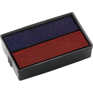 Colop E/10/2 rot/blau Ersatzstempelkissen