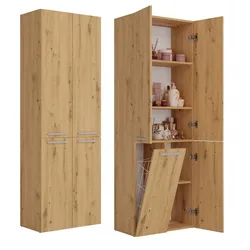 Badezimmer-Hochschrank Nel 1K/DD ARTISAN