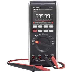 Voltcraft, Multimeter, VC891 Hand-Multimeter kalibriert (ISO) digital Datenlogger CAT III 100 (CAT III 1000V, CAT IV 600V, Hand-Multimeter)