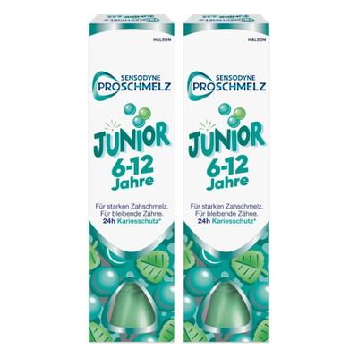 Sensodyne ProSchmelz junior 6-12 Jahre Zahnpasta 2x 2x75 ml