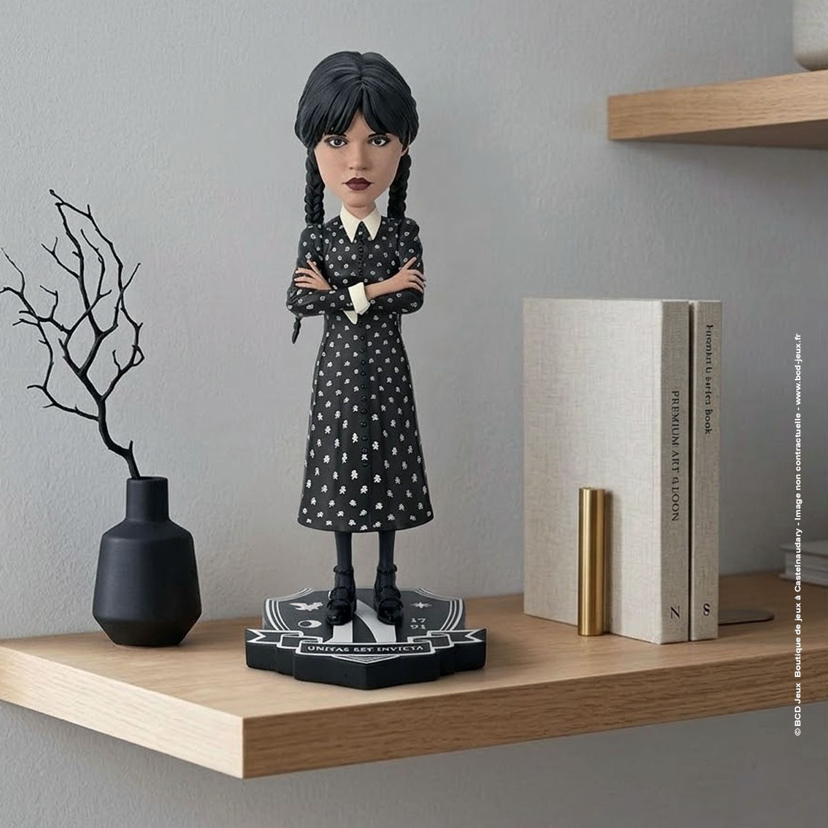 Figurine Head Knocker 22 cm Mercredi - Neca