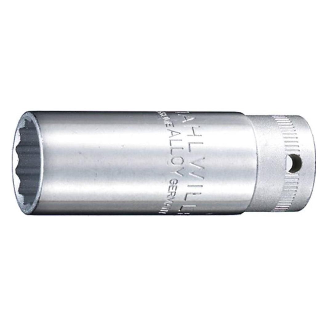 Stahlwille 3/8 Zoll Zündkerzen-Einsatz mit Gummieinsatz 16mm (2120036)