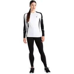 Dare2b, Damen, Funktionsshirt, Exchange IIII (48), Weiss, Schwarz