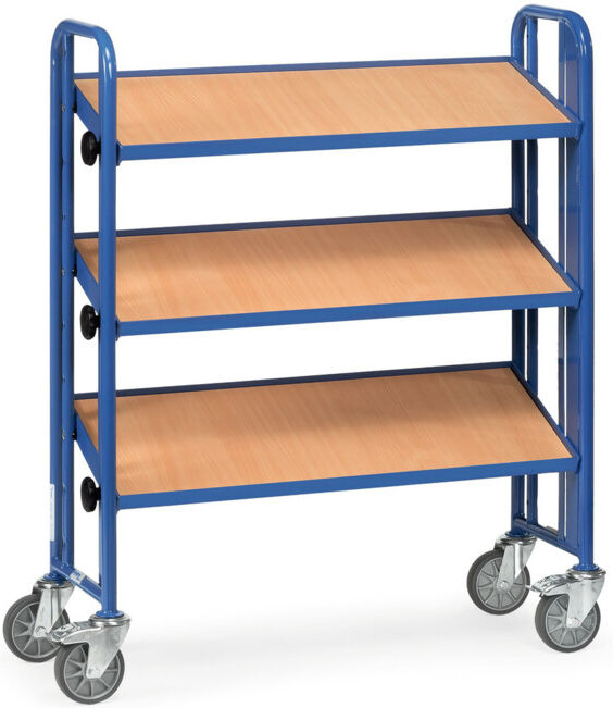 fetra Chariot de montage 2881 - charge max. 250kg Pneus TPE (2881)