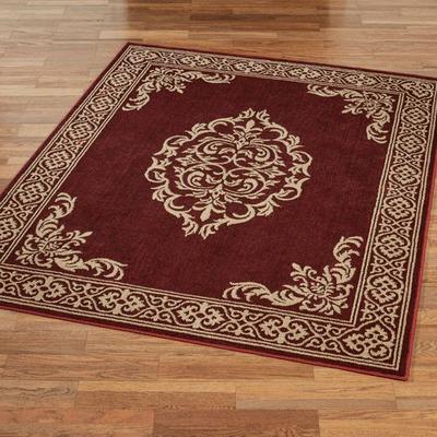 Touch of Class "Halton II Rectangle Rug Ruby, 3'3"" x 5'2"", Ruby"