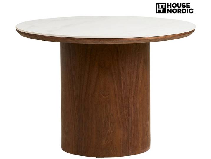 HOUSE NORDIC Couchtish NOLI 60x60x42cm dunkelbraun