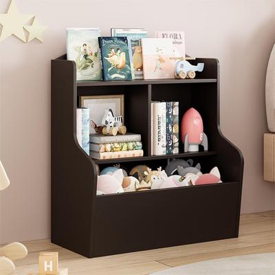 Garvee 3-Tier Toy Storage Cabinet and Bookcase
