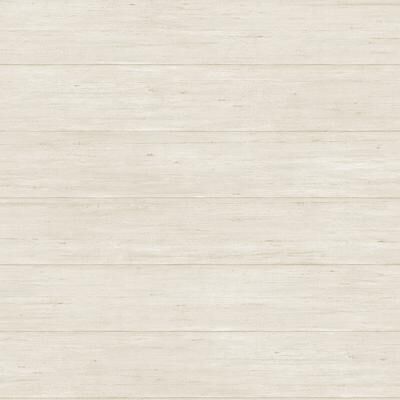 Galerie Wallcoverings Kitchen Shiplap Design Vinyl on Non-woven Matte Wallpaper Roll