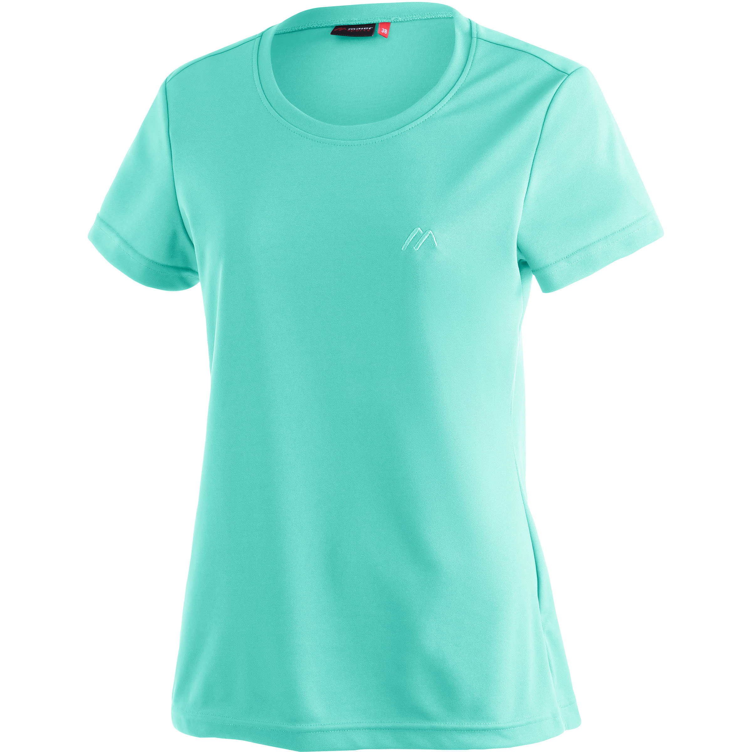 Maier Sports Waltraud Damen T-Shirts tuerkis Größe 4XL Trekking Elastisch