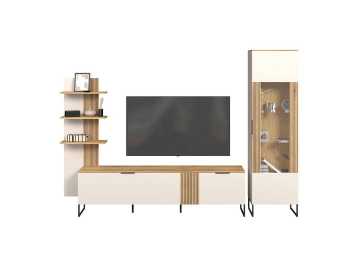 Stapelprogramm King Eichefarben/Kaschmir B:310,2cm