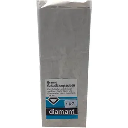 Diamant Schleifpaste Braun in Blockform, 1.000 Gramm