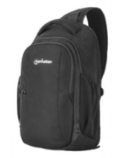 Manhattan Amsterdam Notebook-Umhängetasche 13.3" schwarz (440578)