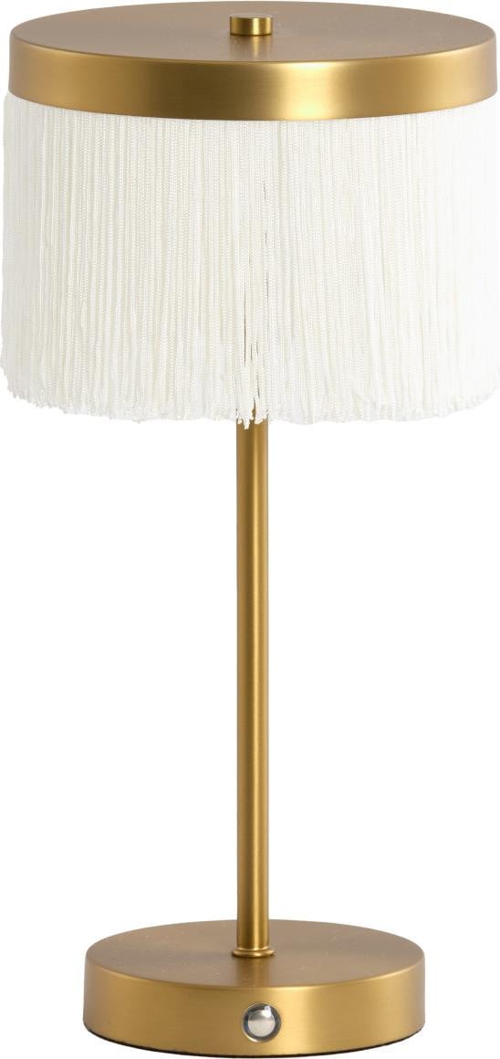 Light & Living Oplaadbare schemerlamp Diny Goud met wit