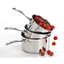 BEKA Serie 3 Edelstahltöpfe 16 /18 /20