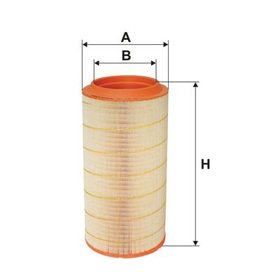 FILTRON Luftfilter am44610 280mm für MAN