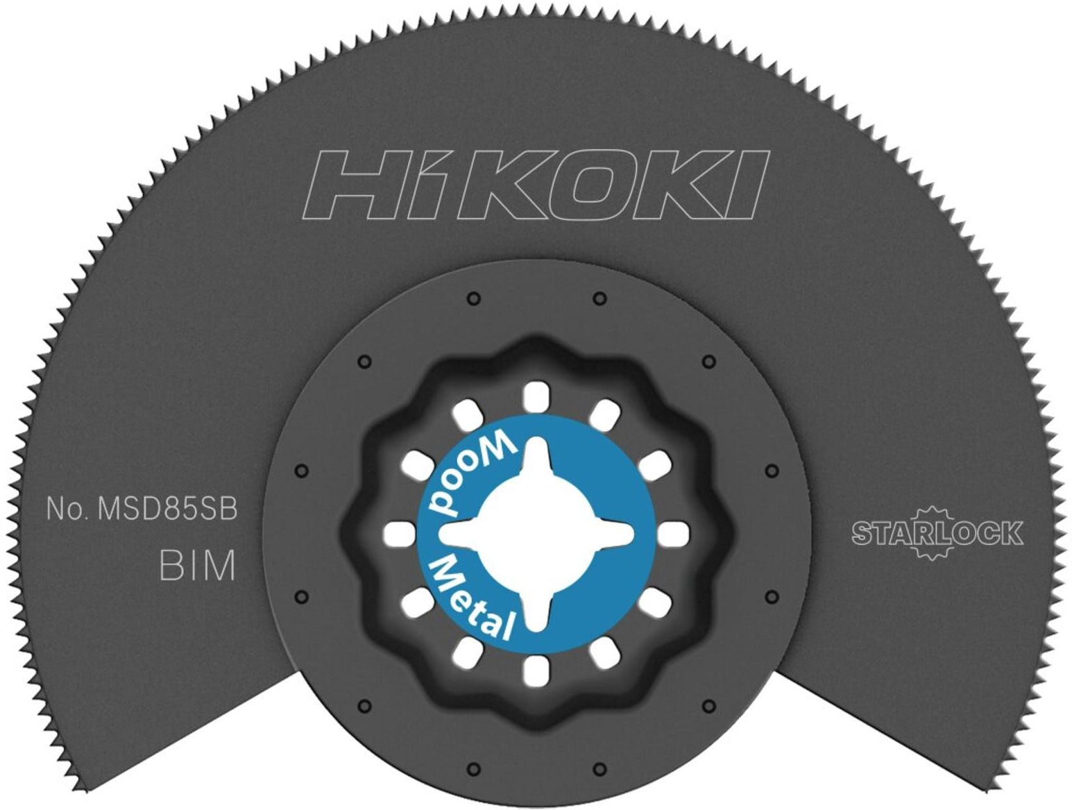 HiKOKI Multi tool Sägeblatt MSD85SB Holz+Metall BIM Starlock (782724)
