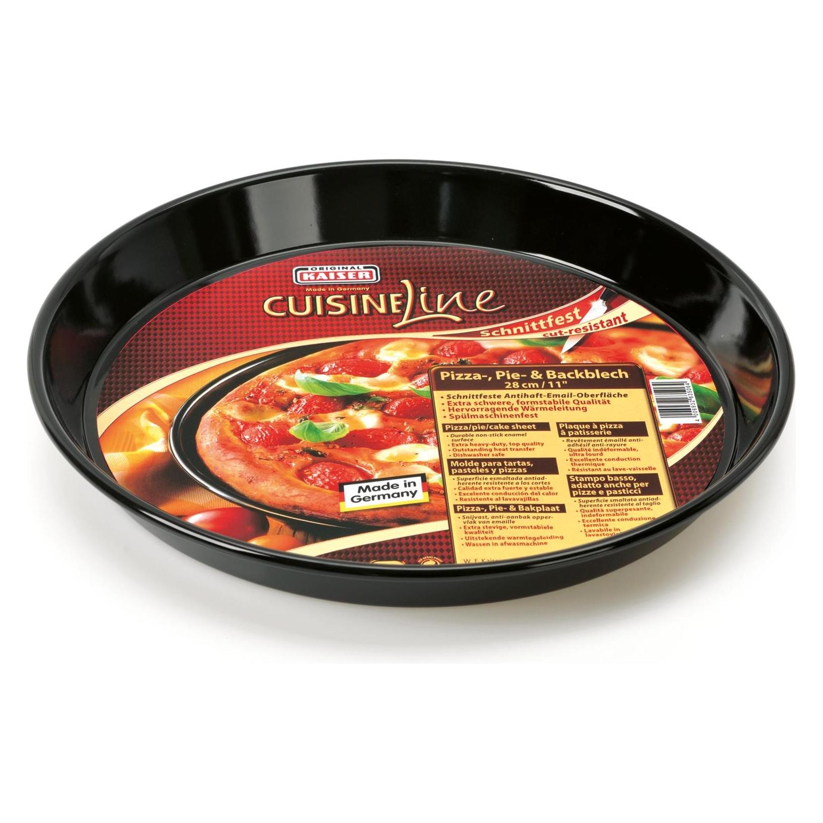 Kaiser Pizzablech Backblech rund 28cm Inspiration Blech antihaftbeschichtet (23.0063.5064)