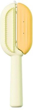 United Pet Grooming Brush With Water Tank Self Cleaning Cat And Dog Massage Deshedding Comb orange