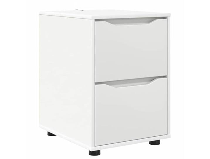 Heofavd Aufbewahrungsschrank Weiß 40x48x57 cm Holzwerkstoff