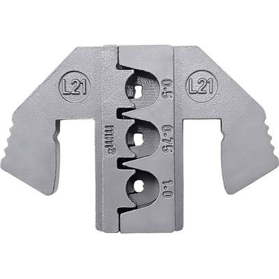 TOOLCRAFT TO-9625872 Crimpeinsatz MCP 6.3/4.8K & SPT Flachkontakt(SWS) 0.5 bis 1 mm² Passend für Marke (Zangen) TOOLCRAFT