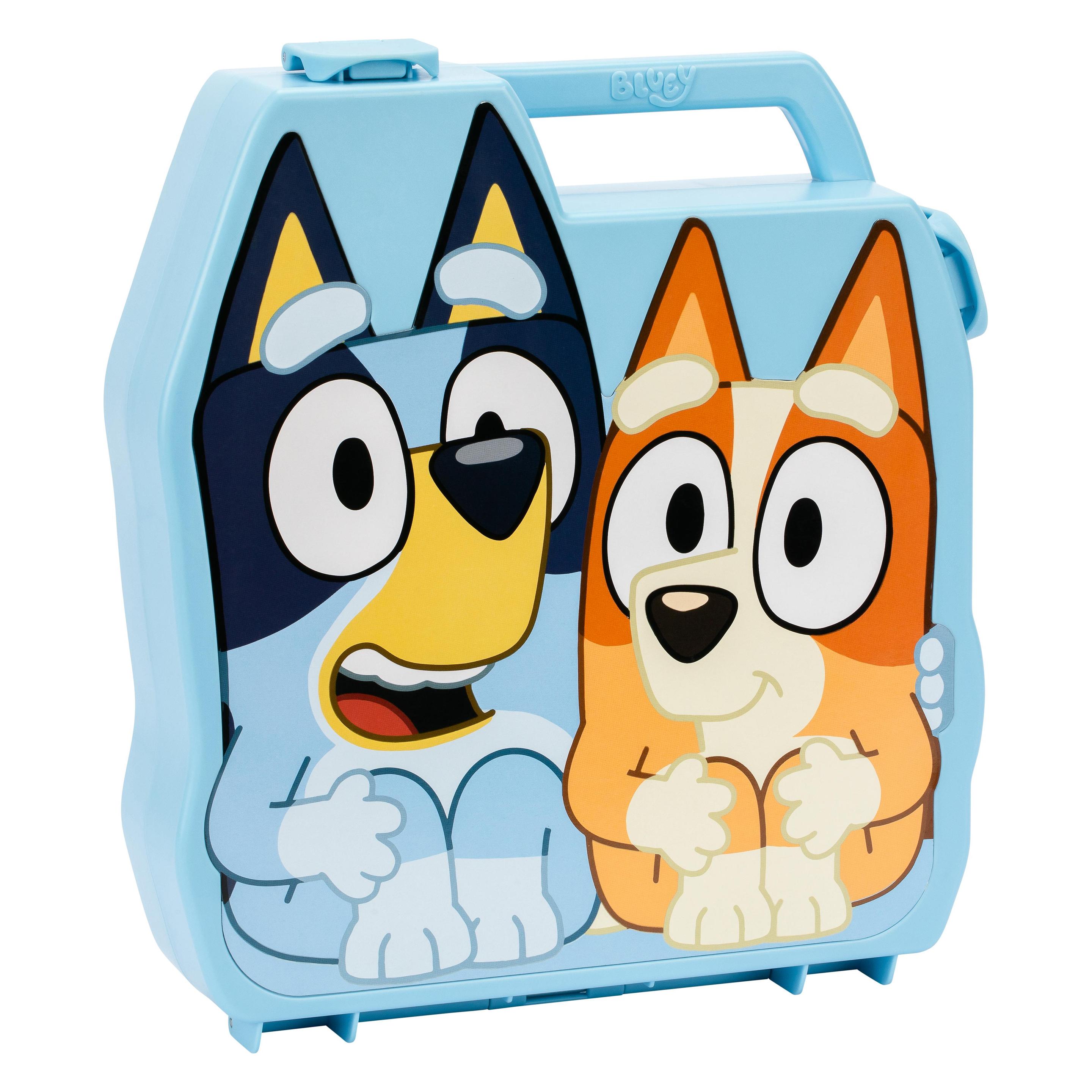 Moose Bluey Play & Go Koffer mit 8 Spielfiguren (MS17638)
