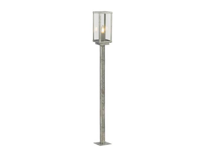 Antiek zilveren terraslamp Box II 90cm Searchlight - 90151-900SI