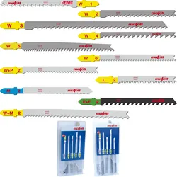 Mafell Stichsägeblätter Sortiment für Stichsäge P1 cc CUnex W2 -6 +P2 W+M2 E+F2, Mafell Stichsägeblätter: W3 / 5 Stück (093702)