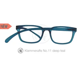 Lesebrille No.11 Klammeraffe deep teal