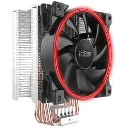 Pccooler GI-X4R-V2 Corona Rot (148 mm), CPU Kühler, Rot