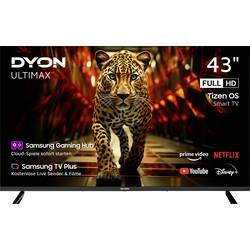 Dyon Ultimax 43F-TI LED-TV 108 cm 43 Zoll EEK E (A - G) DVB-T2, DVB-C, DVB-S2, Full HD, Smart TV, WLAN, CI+ Schwarz D800244
