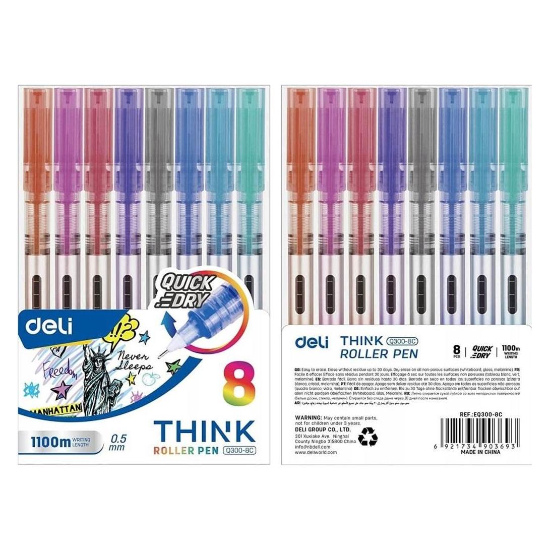 Deli Think Kugelschreiber 0,5 mm 8 Farben (1x) (48641783)