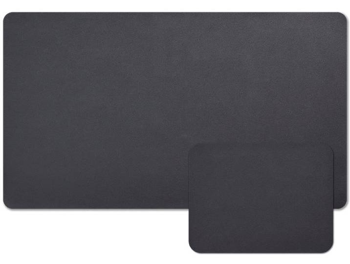 Organizer ZELLER PRESENT Schreibtischunterlage inklusive Mousepad , schwarz, B:70cm H:0,5cm T:40cm, PVC, Aufbewahrungsboxen, Organizer, Kunstleder, leicht abwischbar
