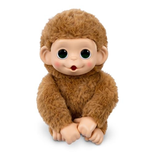 Little Live Pets My Mini Baby Monkey Plush Toy - Caramel