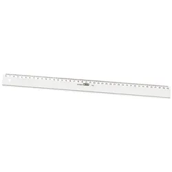 M + R Lineal 40,0 cm - glasklar