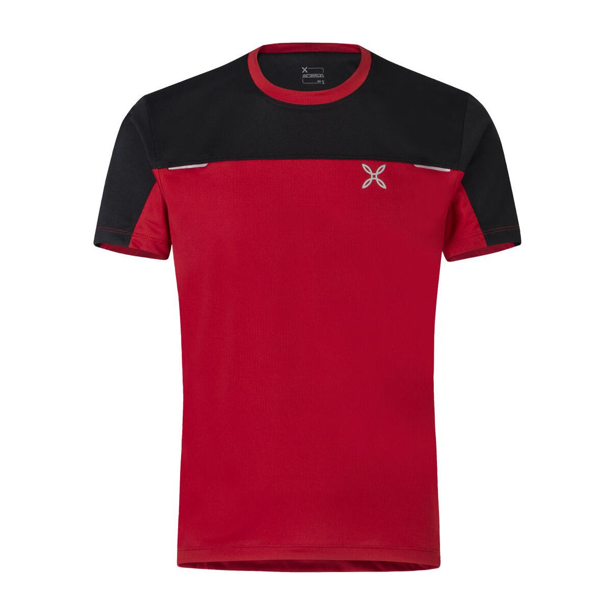 Montura High T-shirt rosso/black (1090) L MTGH01XS-JS616-1090-L