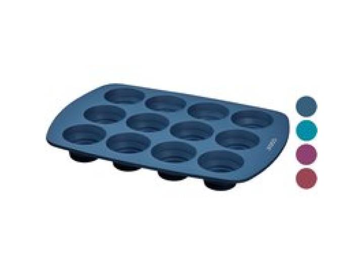COOX Moule à muffins en silicone