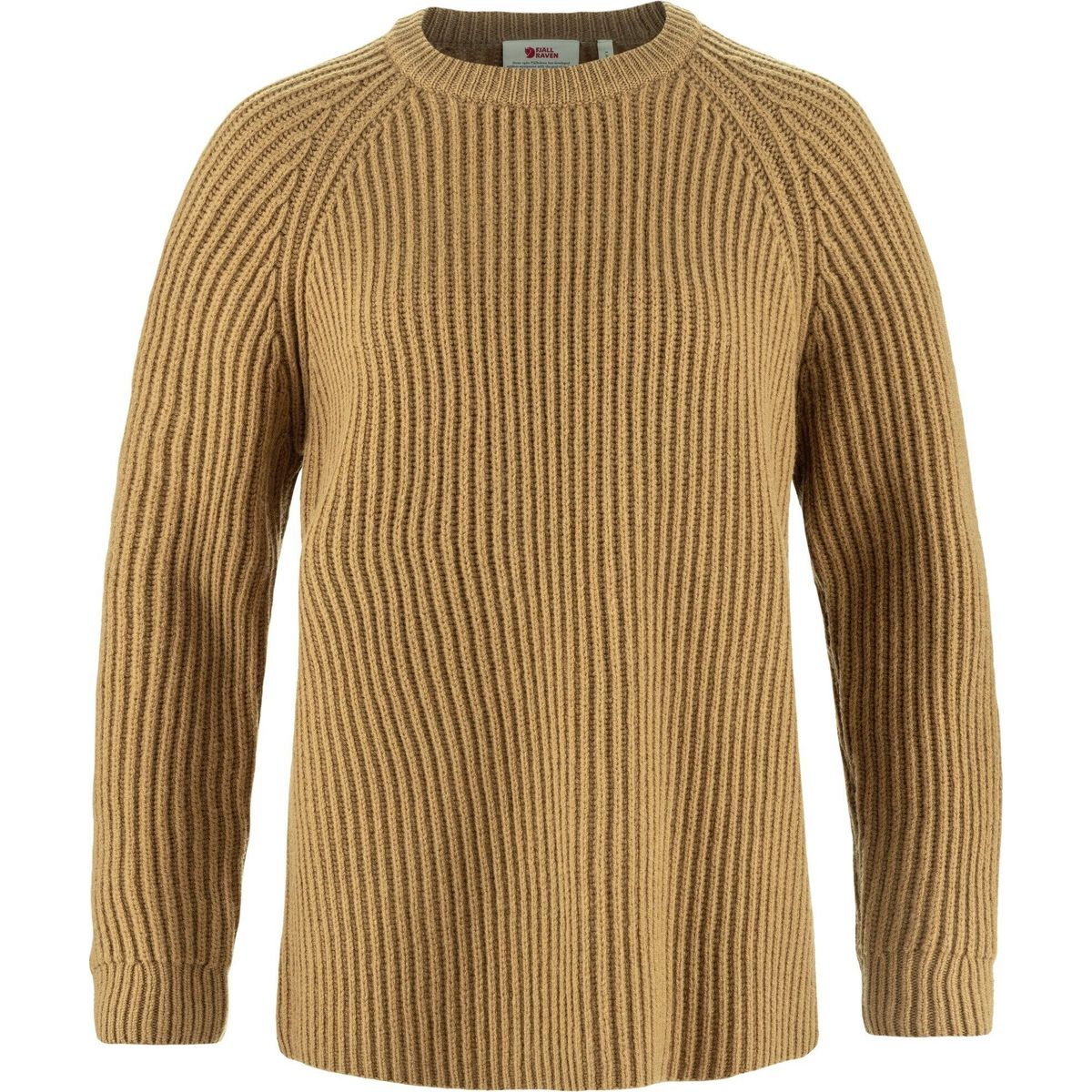 Fjällräven övik Rib Sweater W buckwheat brown (232) S F14600183-232-S