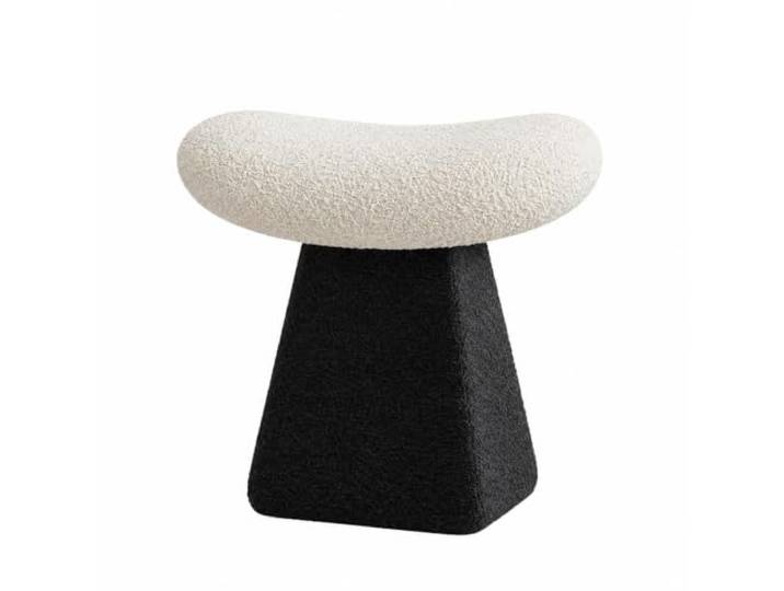 WSJJXS Schminkhocker Drehbar Gepolsterter Sitz 360 Grad Drehung, Ergonomische Form, Massivholz Rahmen, Platzsparend, Mehrzweck(Style A5)