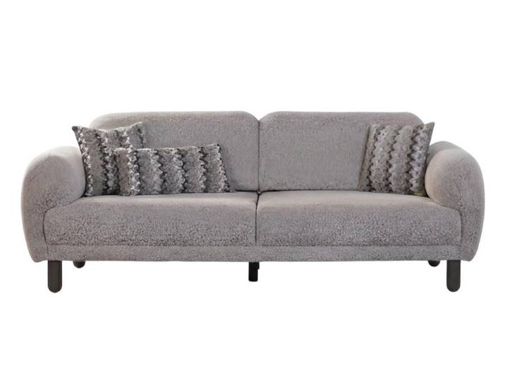 JVmoebel Sofa Stilvoller 3-Sitzer Sofa Modernes Interieur Holzrahmen, 1 Teile
