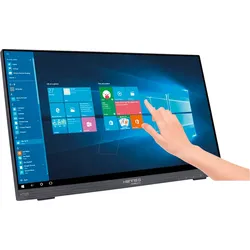 HANNS-G HT225HPB - 54,6cm Touchmonitor, schwarz, Hartglas