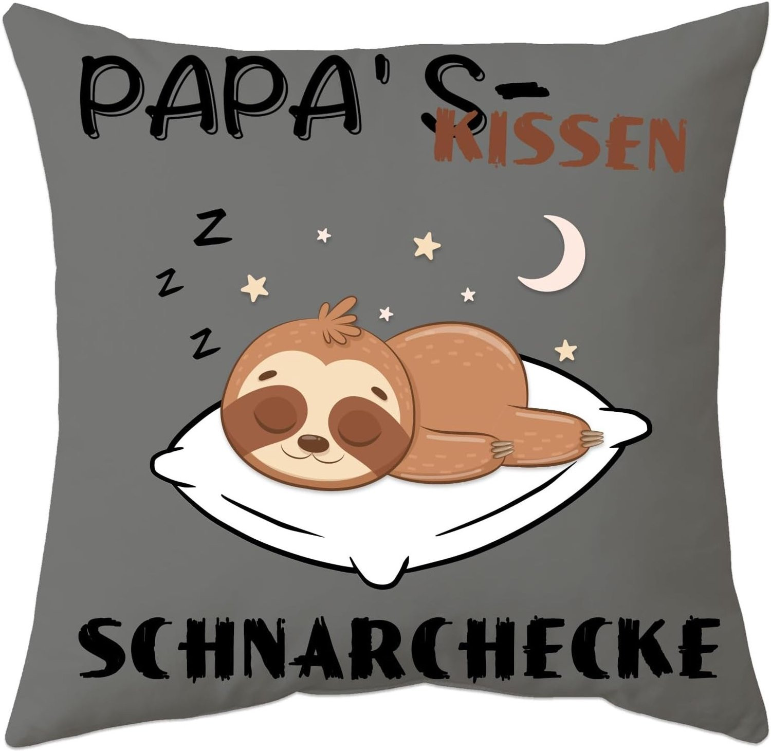 Grappige kussenhoes voor vader - 45 x 45 cm