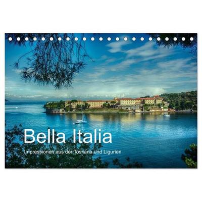 Bella Italia – Impressionen aus der Toskana und Ligurien (Tischkalender 2027 DIN A5 quer), CALVENDO Monatskalender