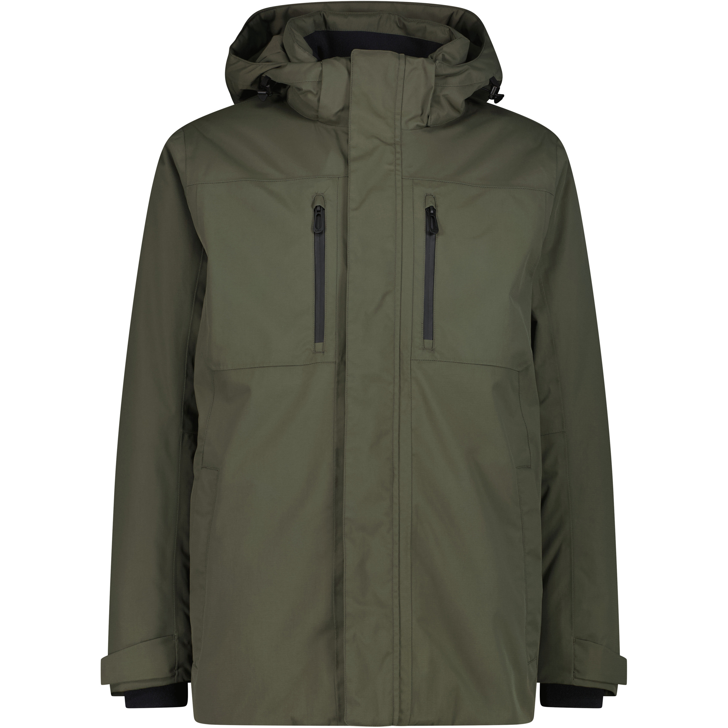 CMP Zip Parka Herren Parkas & Mäntel oliv Größe XL Skifahren