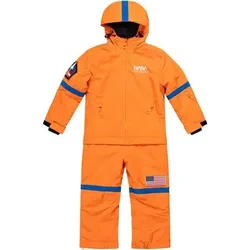 ONESKEE Overall Kids Snow Suit, Größe 5-6 in Orange Orange