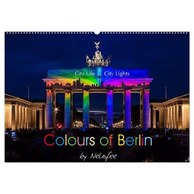 Colours of Berlin (Wandkalender 2026 DIN A2 quer), CALVENDO Monatskalender