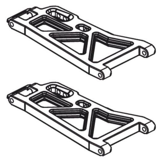 Jamara Querlenker unten hinten VE2 BL8 Skull-Nightstorm-Crossmo (059111)